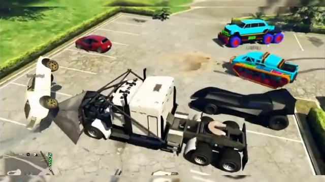 эпичнаю парковка в gta 5