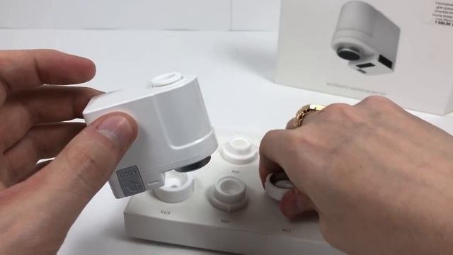Распаковка и обзор на СЕНСОРНУЮ НАСАДКУ ДЛЯ КРАНА XIAOMI SMARTDA INDUCTION HOME WATER SENSOR