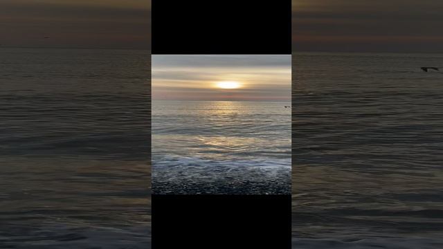 Закат на море