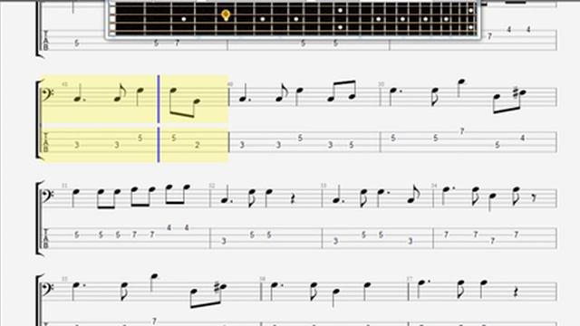 Beatles The   Devil In Her Heart BASS GUITAR TABLATURE