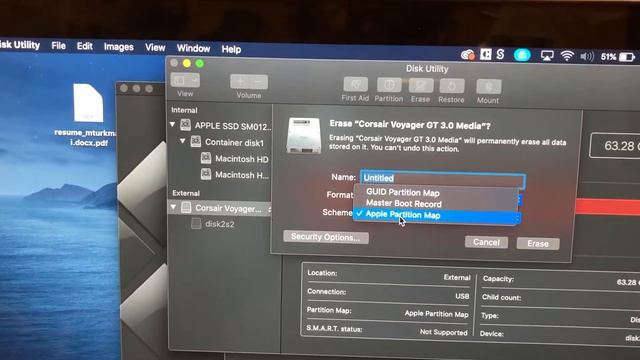 2020 FIX MacBook could not mount “disk2s2”