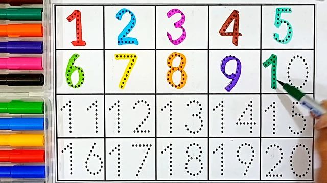 One two three, 1 to 10, 1 to 100, 123, 1234, Numbers, 1 to 100 spelling, counting, abc, a to z  40