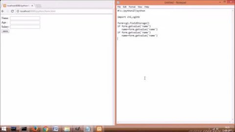 Python programming tutorials | Web Application example| Read data and show in Web Page