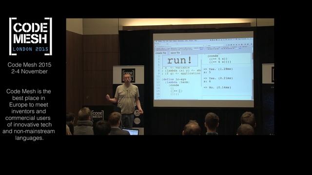 A Vision for Relational Programming in miniKanren - William E. Byrd