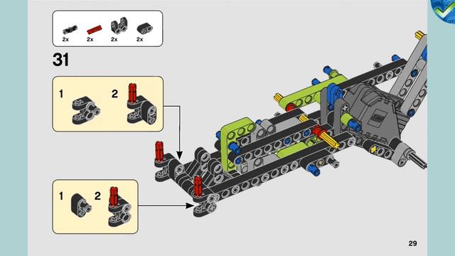 42118 B Off-road buggy LEGO® Technic Manual at the Brickmanuals Instruction Archive