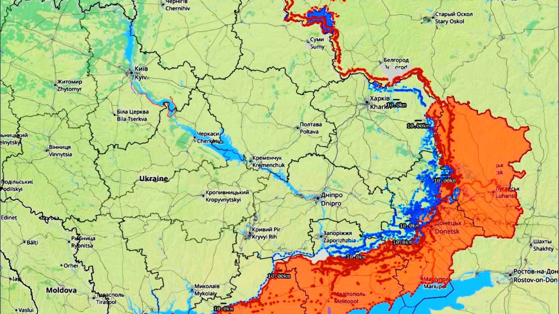 8.09.2024  Карта боевых действий. Краткая обстановка на фронте