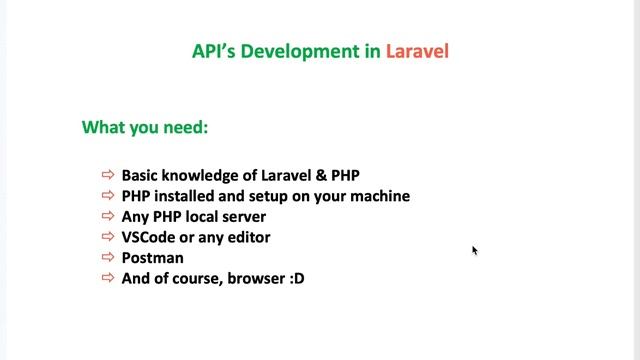 Course Introduction | Laravel APIs Development