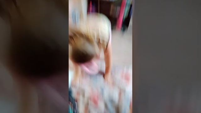 та самая моя собака когда все уходят. у неё спазмю́