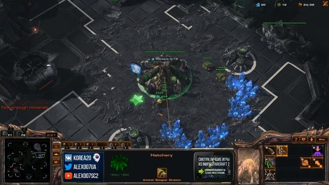 Игра за случайную расу в StarCraft 2: Legacy of the Void 21.05.17 1080p@60fps