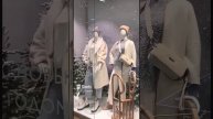 Новогодние витрины — бутик Кашемир и Шелк. Смоленский пассаж✨ #Shorts