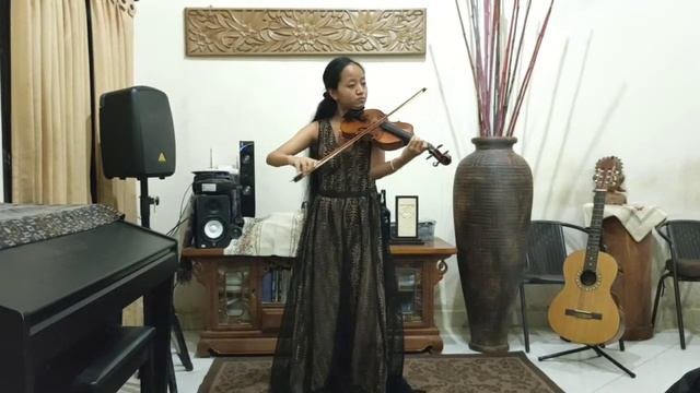 J.S. Bach Violin Sonata No. 1 Siciliana | Adinda Laksmi