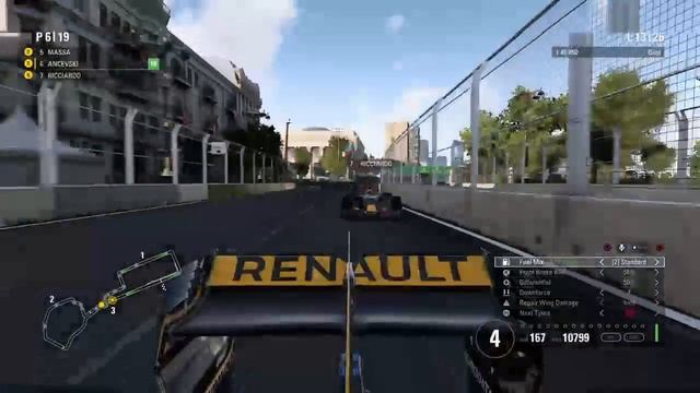 F1 2017 RENAULT CAREER MODE 110 ULTIMATE AI NO ASSISTS