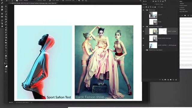 MATCH COLOR Photoshop workflow demo @ SCCA