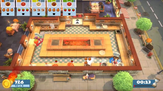 Overcooked!All You Can Eat Silver Trophy🏆Gameplay: If You Can't Stand the Heat |#PS5 #OvercookedAYC