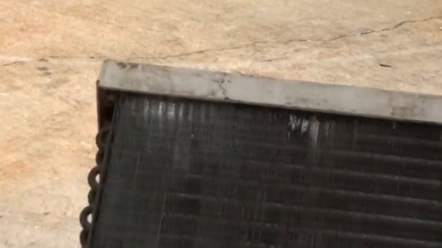 Cleaning the A/C at J&K again