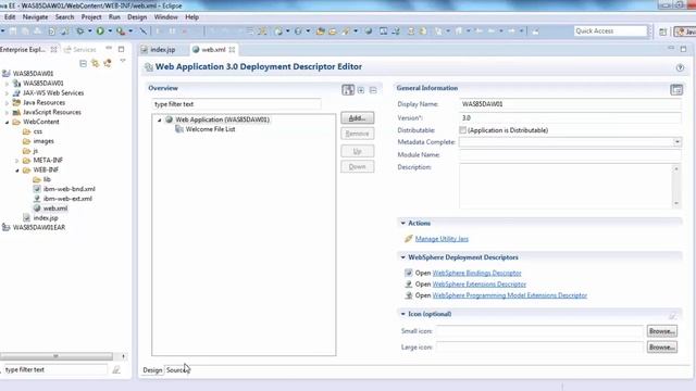 Desplegar Aplicación Java Web en WebSphere Application Server + Instalación vía Eclipse