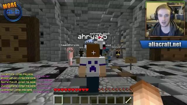 Minecraft: Ali-A Server! - LIVE Preview! - (mc.AliAcraft.net)