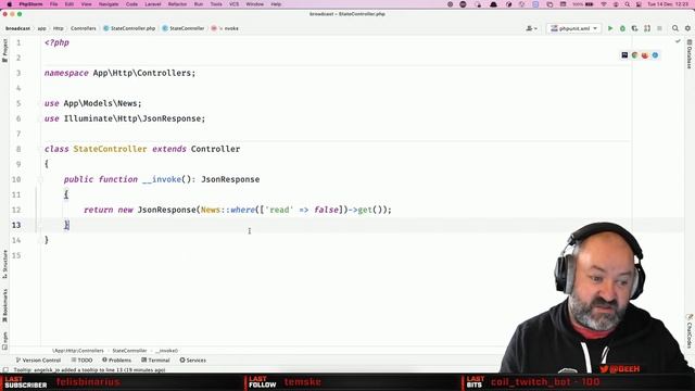 ? Using Laravel Broadcasting to update a front-end after event in the back end. Remember me? PHP