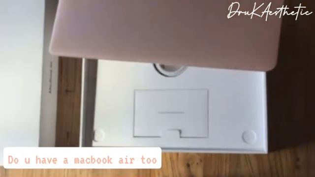 Macbook air(2020) 13 inch unboxing..Asmr