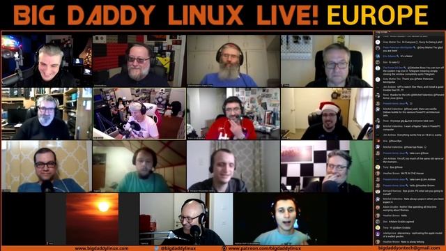 Big Daddy Linux Live! Europe Edition 12-14-19 3pm EST