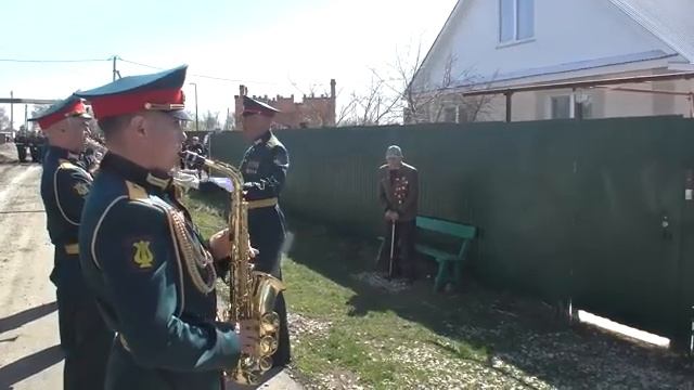 «Катюша» для ветерана! Поздравление ко Дню Победы
