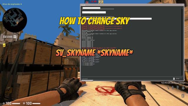 HOW TO CHANGE SKY
