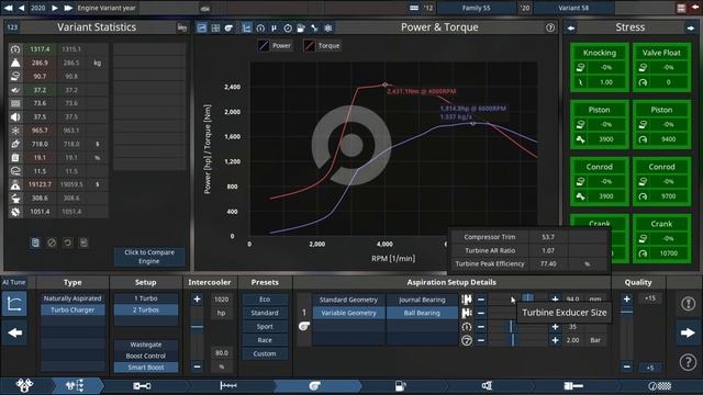 THE QUIETEST 3100HP V10  - Automation the car company tycoon