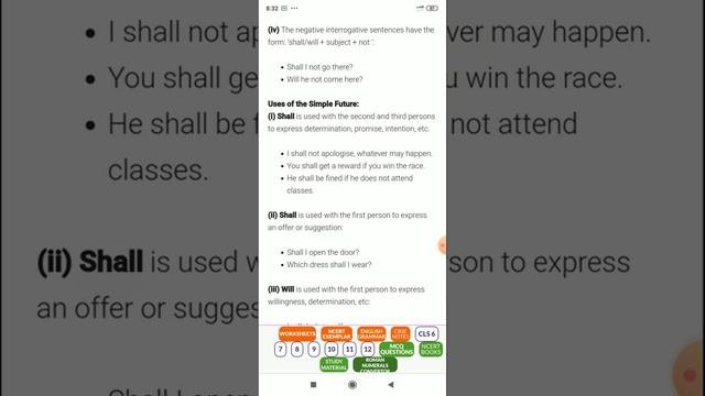 Future simple tense