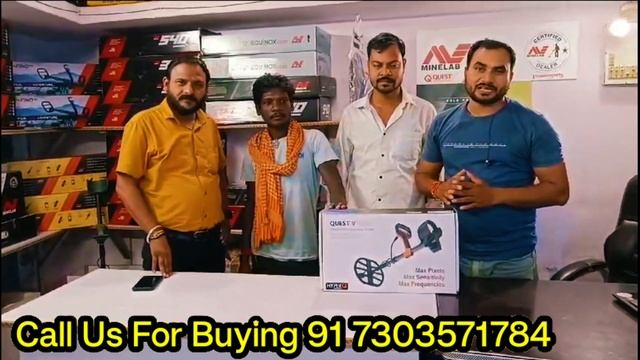 Quest V60 metal detector handover to customer  quest v60 metal detector questv60 treasurehunting