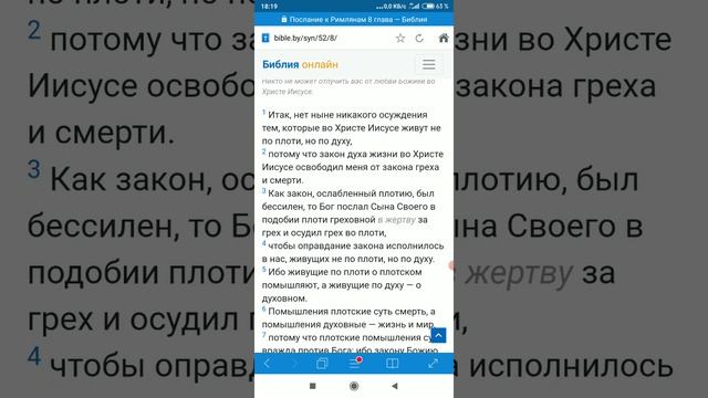 Закон Духа, а не закон плоти? Да и Аминь!?