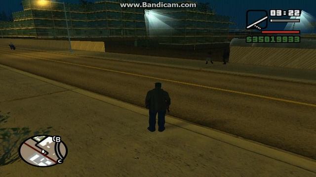 как  взять MINI GUN в начале игры (Gta:San Andreas)