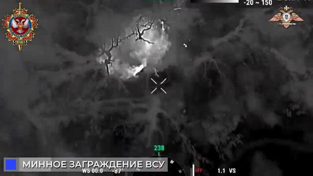БПЛА спецназа уничтожают мины врага в районе Часов Яра
