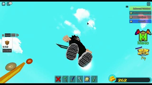 Все функции инструментов и как ими пользоватся Build a boat for treasure Roblox