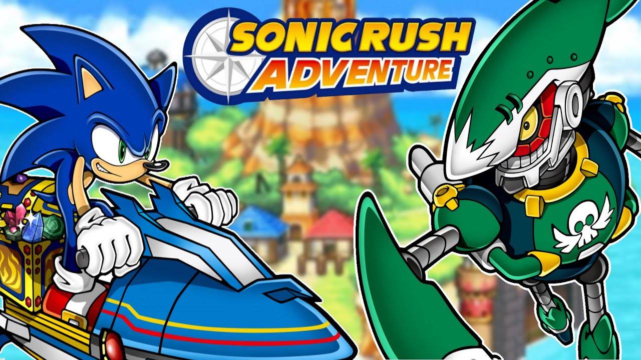 Sonic Rush Adventure (Nintendo DS) - Полное прохождение (Longplay)