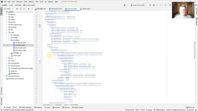 Minio в kubernetes