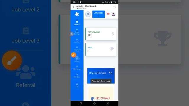 New Earning website 2024 || New website withdrawal Received || Real Or Fake.