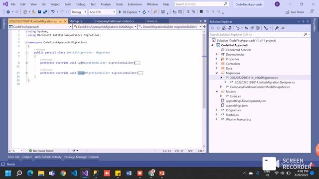 [CFA #4] How to add/remove migration and update-database in code first approach?