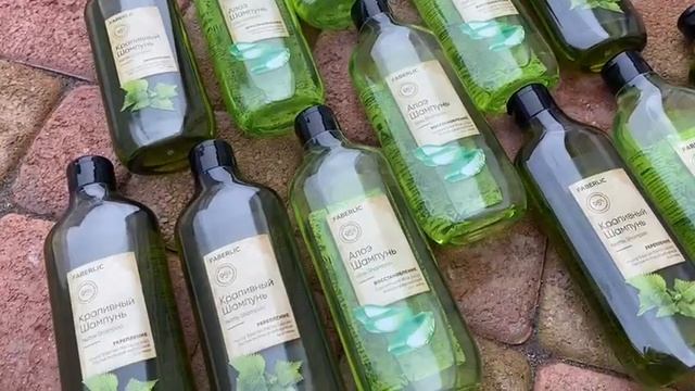 Крапивный шампунь и с алоэ