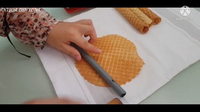 Вкуснейшие вафельные трубочки Judayam mazali vafilni turbuchka
