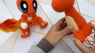 BABY CHARMANDER - Continuação | Tutorial Amigurumi | Parte #2