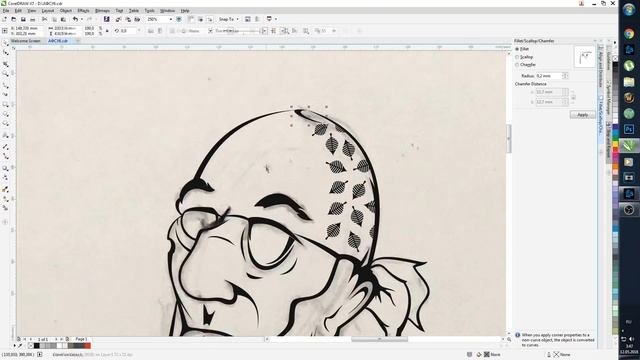 Speedwork. Creating Sticker In Corel Draw. Old School Style In 2018. Russia.