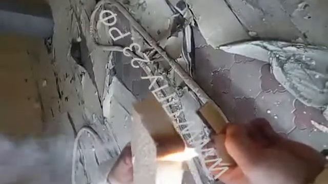 Горение пенополиуретана