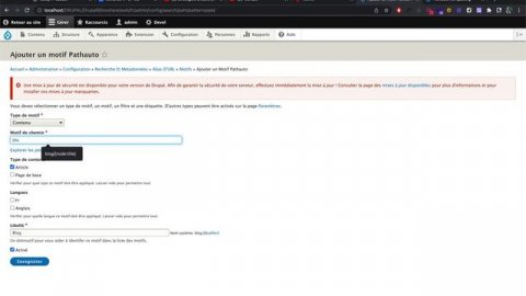 Formation Drupal: Theming partie 8 - Comment mettre en place un fils d'ariane (Breadcrumb)