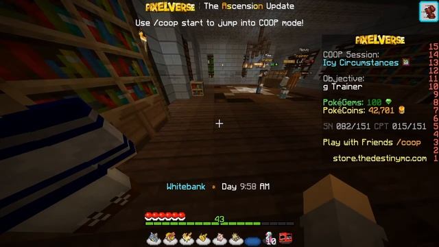 Blade the Ladies Man?, Minecraft Pokemon (Pixelverse)