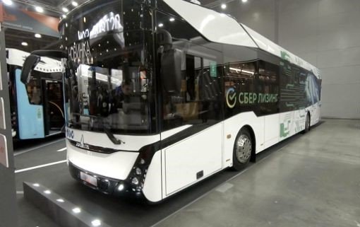 Выставка автобусной техники Москва 2022 ч.4 Маз.