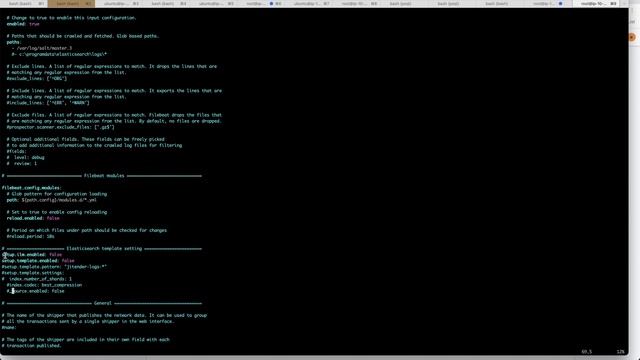 How to configure filebeat with elasticsearch and kibana