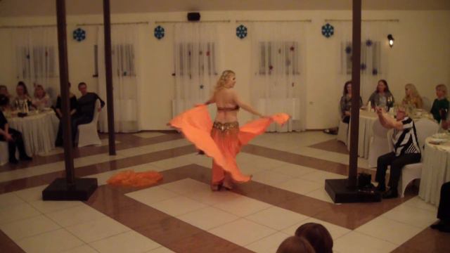 Татия Дандарави на новогодней Хафле. Фейруз