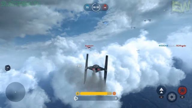 Star Wars Battlefront/Ps4@60Fps#Comentado#Exclusivo#Latino//Partida Online#3 ¡Naves¡