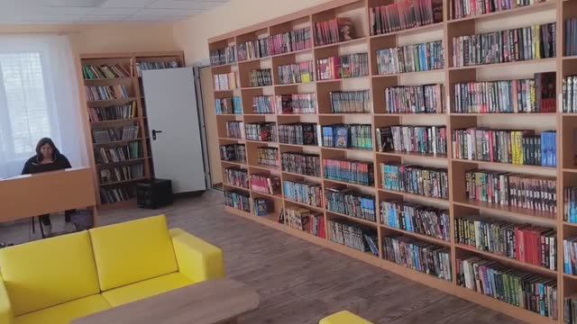 Сотрудники библиотеки Дебальцево благодарят Хабаровский край за ремонт