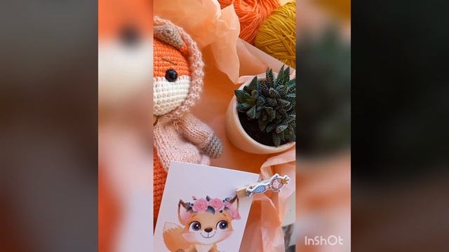 Вязаный Лисенок. Игрушки амигуруми Https://vk.com/club213291575